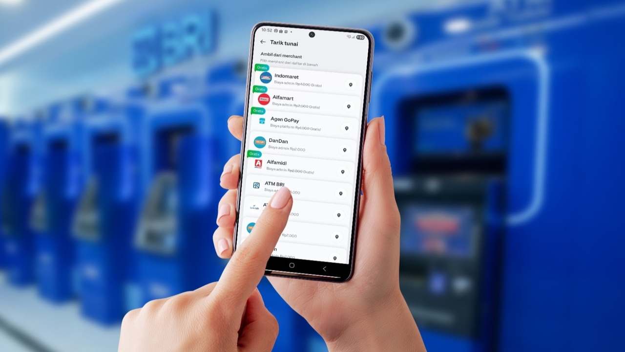 BRI Perkenalkan Fitur Tarik Tunai Saldo GoPay Melalui Lebih dari 19 Ribu Jaringan ATM & CRM