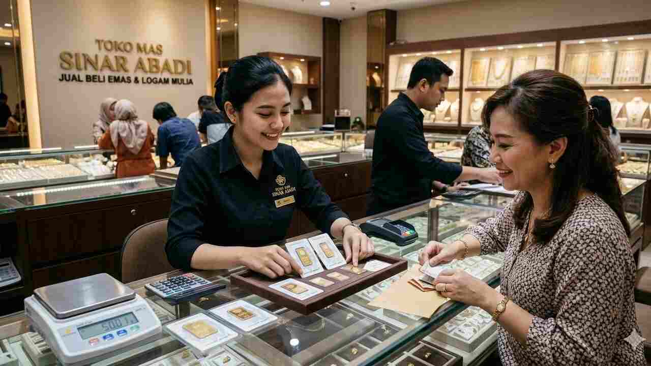 Harga Emas Hari Ini di Pegadaian: Antam Stabil, UBS dan Galeri24 Kembali Melemah