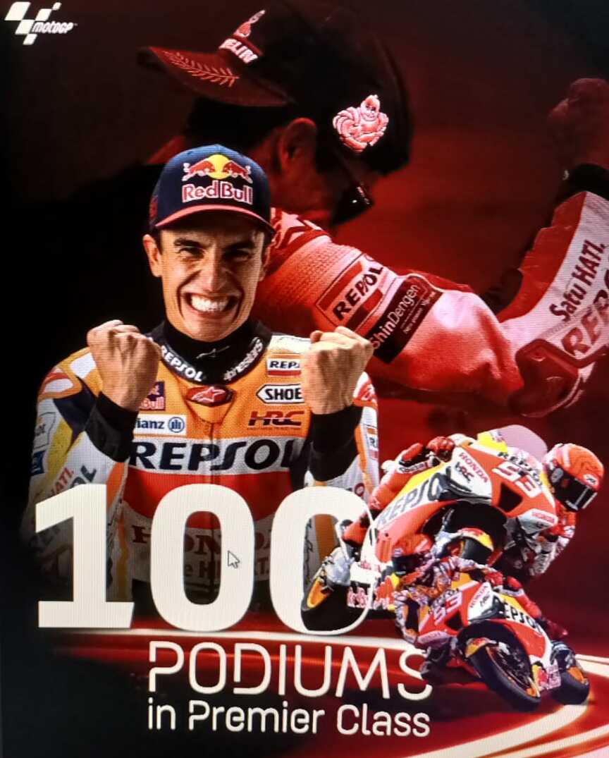 Dahsyat! Akhirnya Marc Marquez Naik Podium, Cetak Podium ke-100 di MotoGP Australia