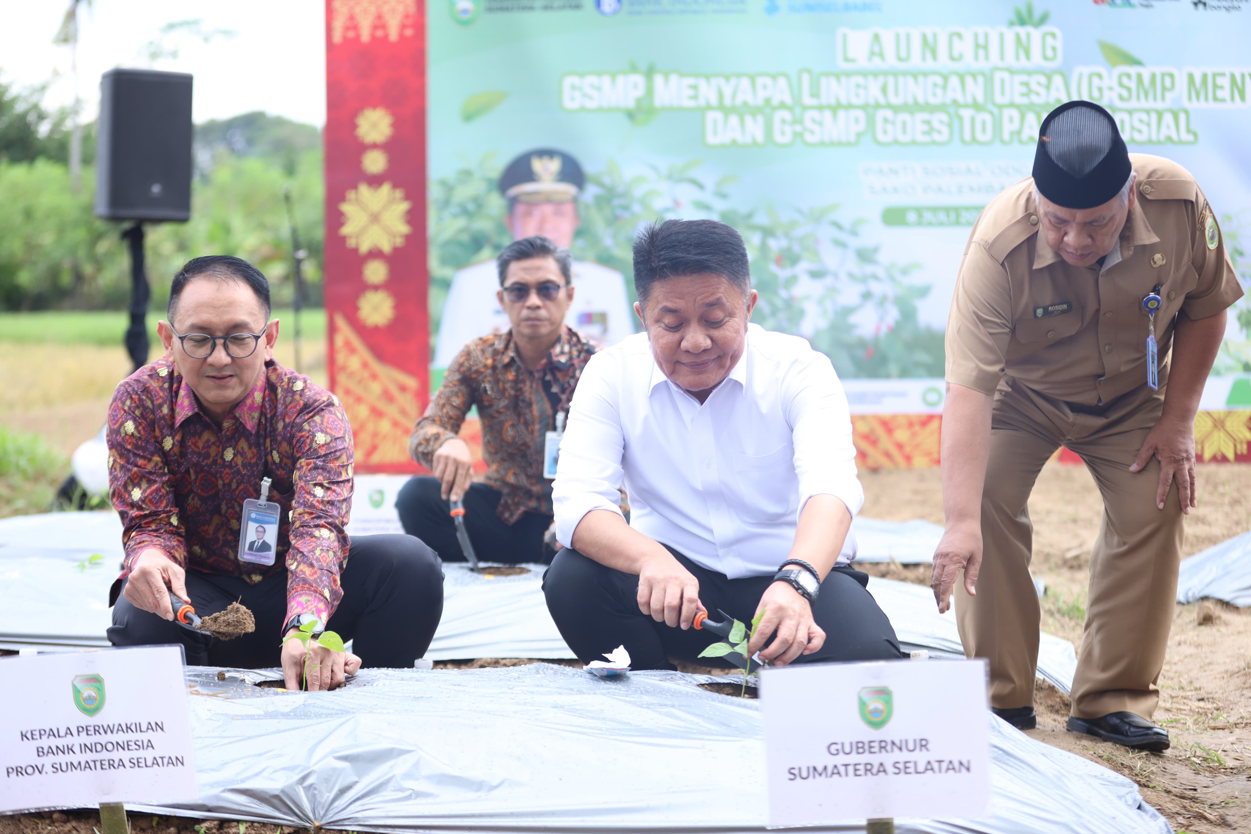 Herman Deru Kobarkan Semangat Kemandirian Pangan Lewat GSMP Menyala dan GSMP Goes to Panti Sosial