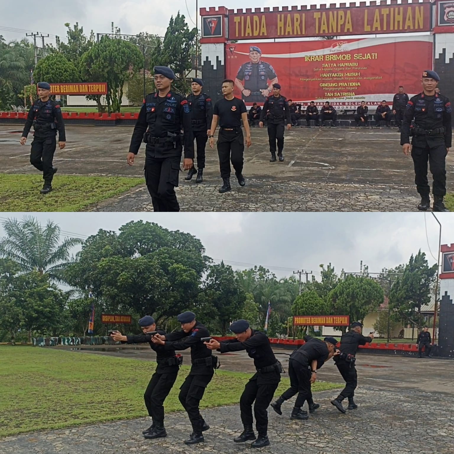 Persiapan PAM Pemilu 2024, Ini Latihan Yang Dilakukan Personel ...