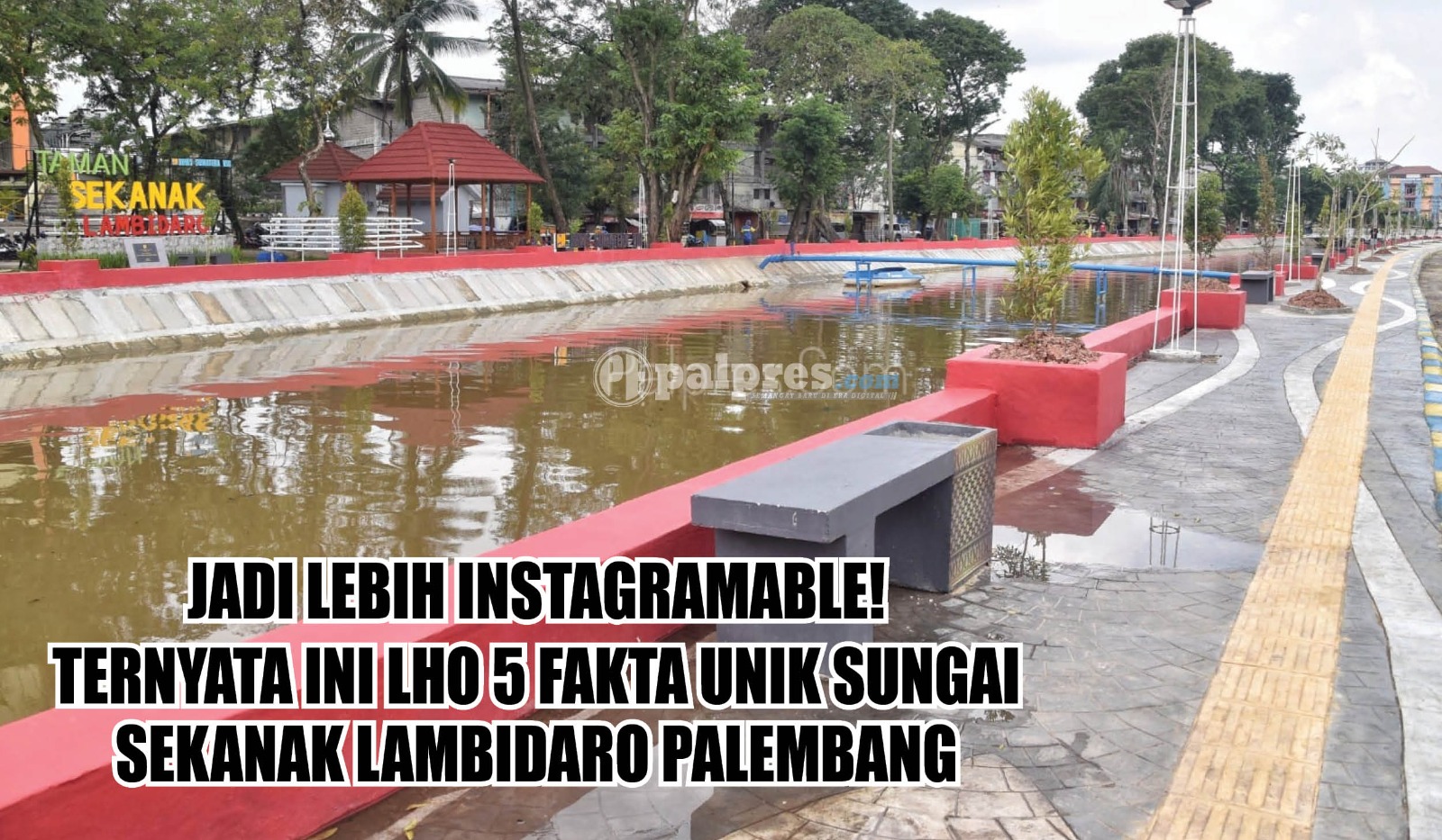 Jadi Lebih Instagramable! Ternyata Ini Lho 5 Fakta Unik Sungai Sekanak Lambidaro Palembang