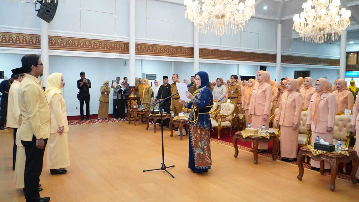 Kukuhkan Pengurus DPD PP PAUD Sumsel Periode 2025–2030: 3 Agenda Utama Bunda PAUD Feby Deru