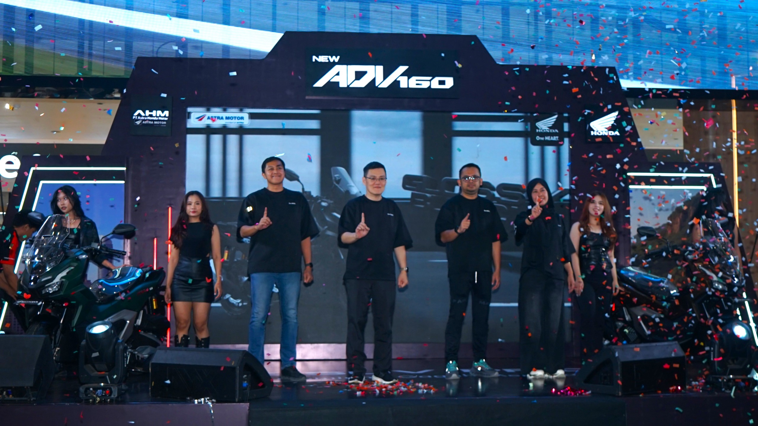 Kemeriahan Launching New Honda ADV160 di Palembang, Kompetisi, Hiburan hingga Test Drive