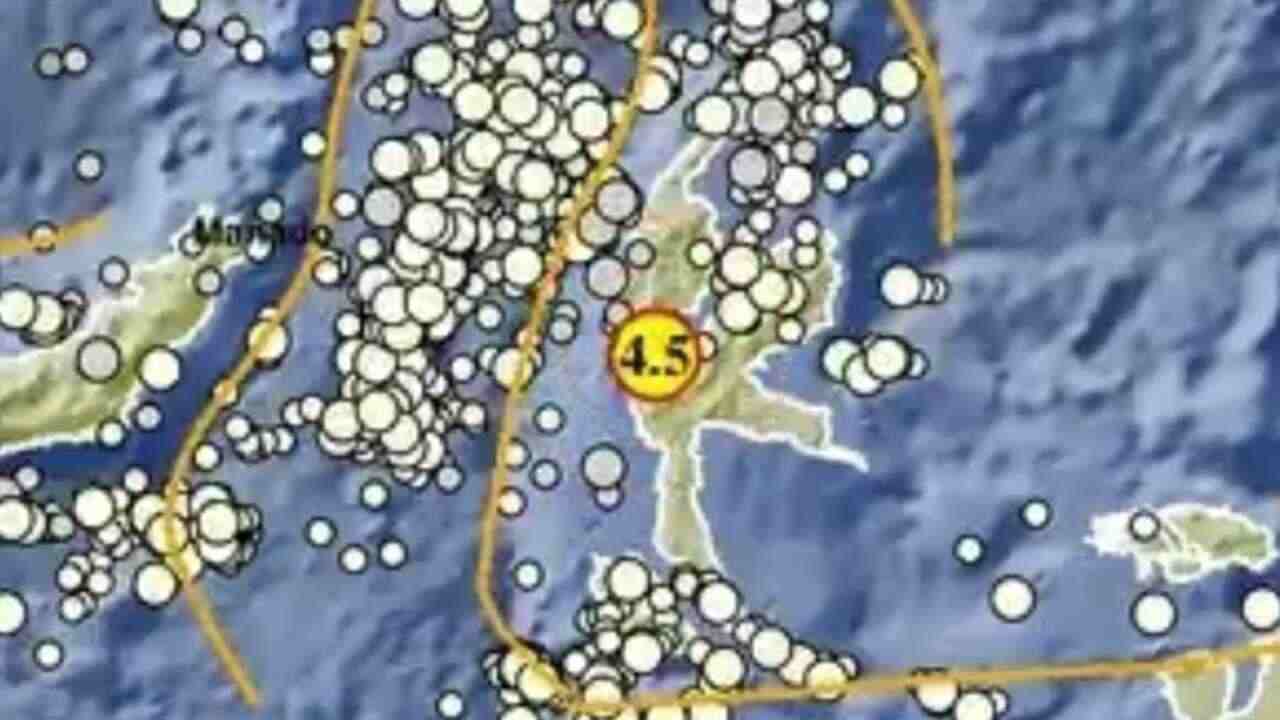 Gempa Magnitudo 4,5 Guncang Sofifi pada Kedalaman 9 Km, Tak Berpotensi Tsunami