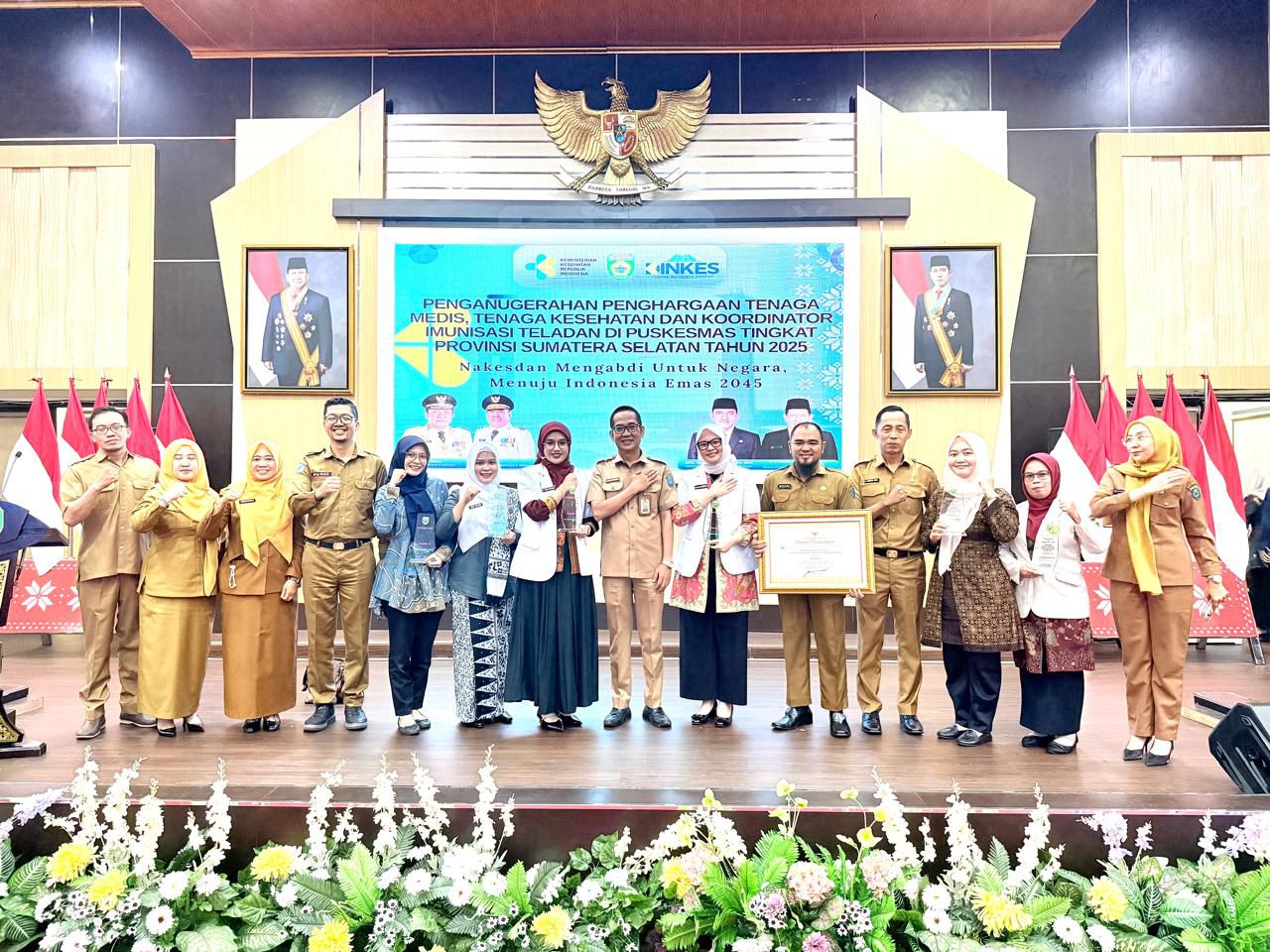 7 Tenaga Kesehatan OKI Raih Penghargaan Tingkat Sumsel 2025