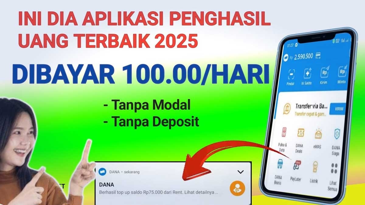 Bukan Mitos! Aplikasi Penghasil Uang DANA Bisa Bikin Dompetmu Tebal dalam 4 Hari