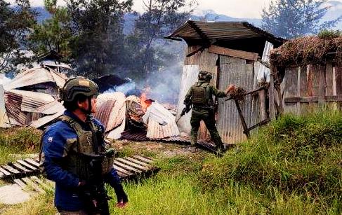 Aksi Brutal KKB Kian Menjadi, Giliran Rumah Pendeta di Papua Tengah Dibakar