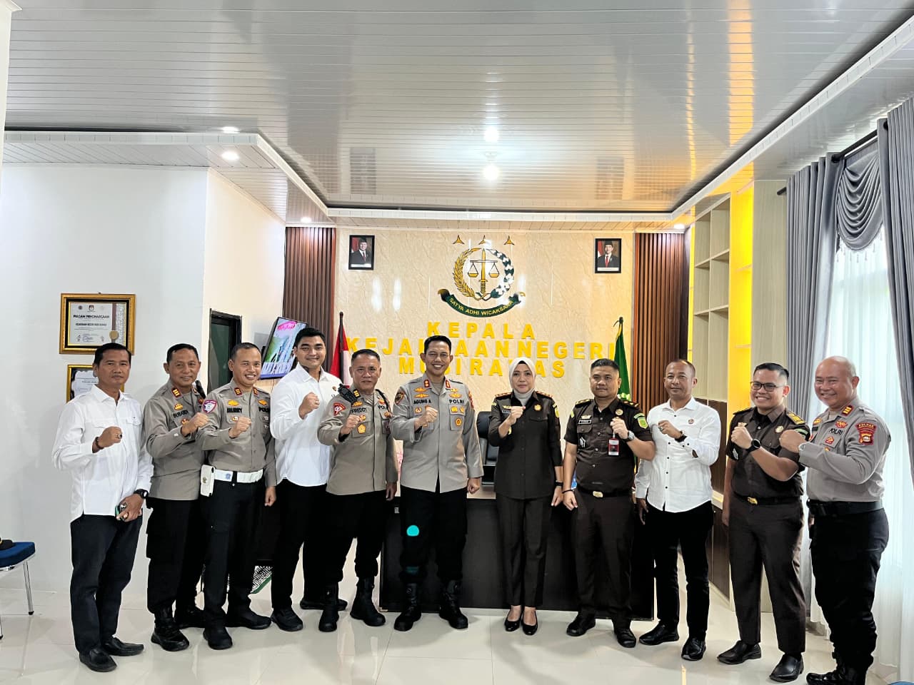 Kapolres Musi Rawas Kunjungan Kerja ke Kajari, Perkuat Sinergi Penegakan Hukum