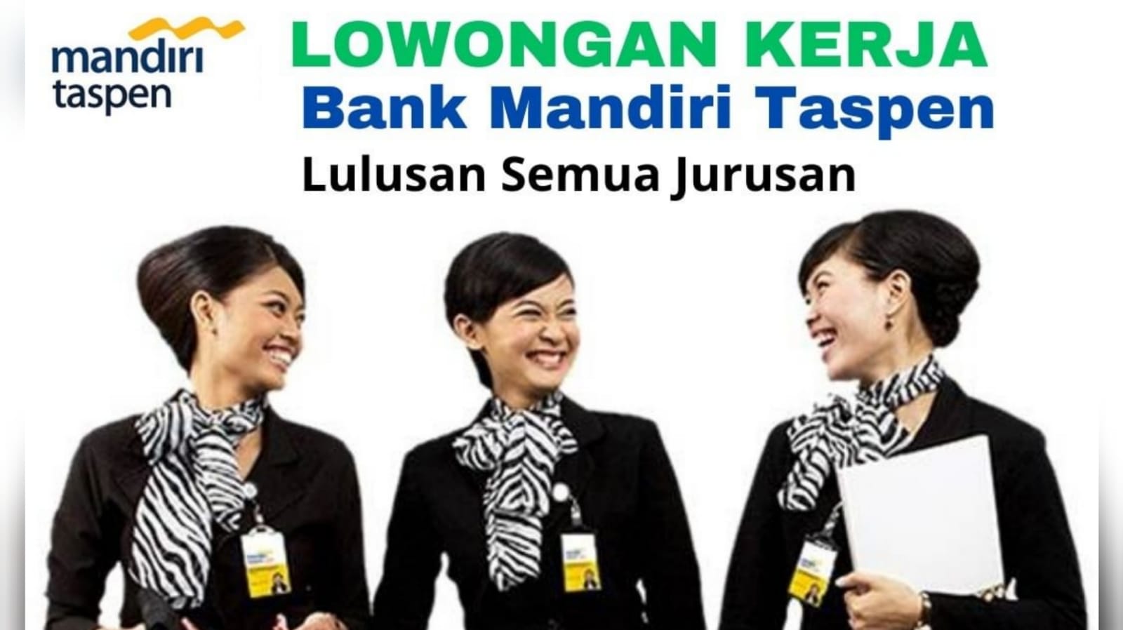 Lowongan Kerja untuk Semua Jurusan di Bank Mantap, Posisi Funding-Transaction Officer