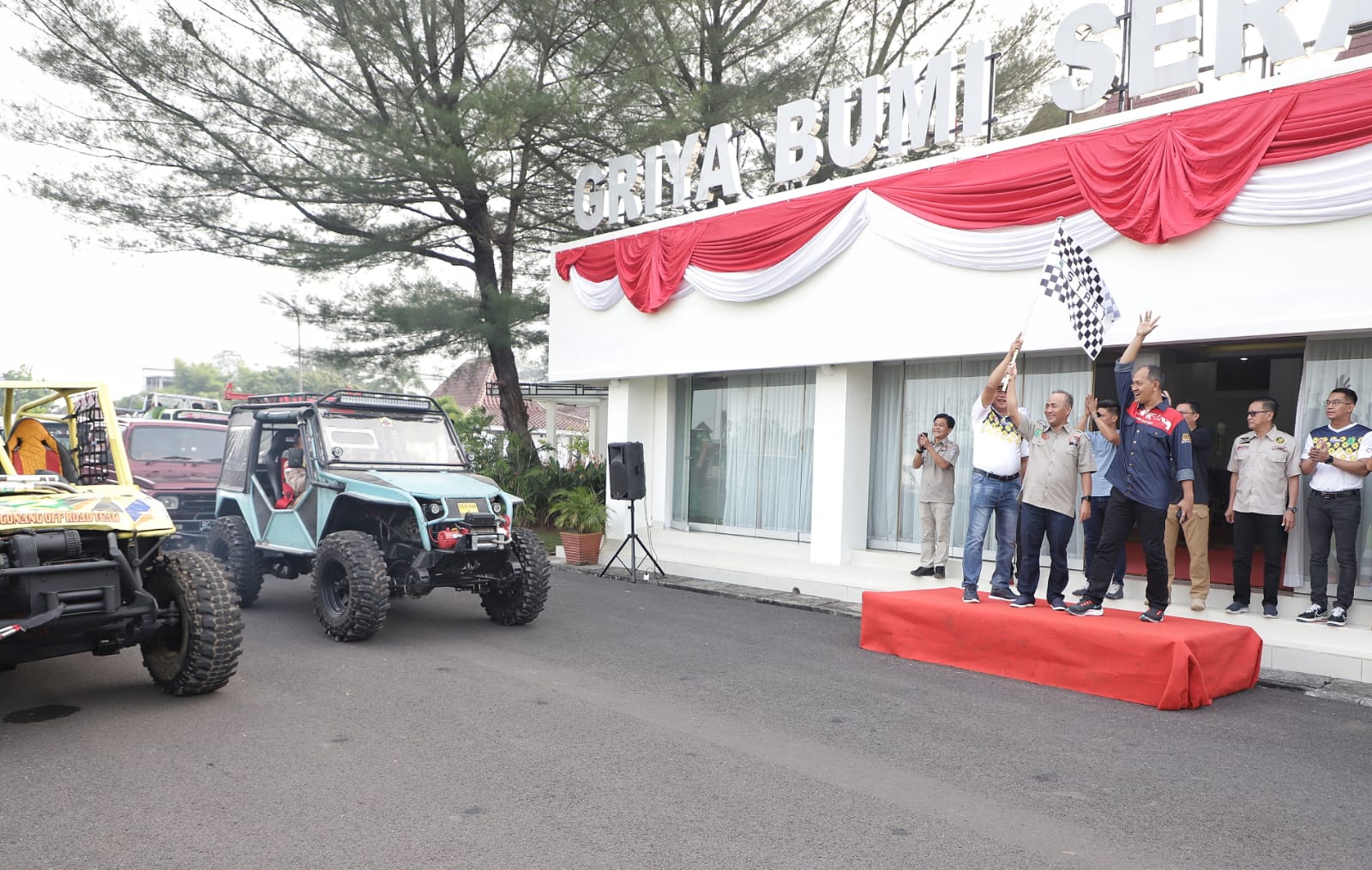 Puluhan Peserta Offroader Ikuti Adventure Mini Seri III di Muba