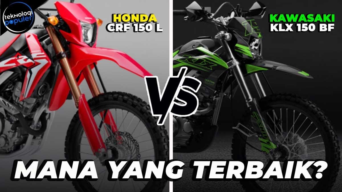 Antara Kawasaki KLX 150 Vs Honda CRF 150L, Siapa Raja Motor Trail 150 CC? 