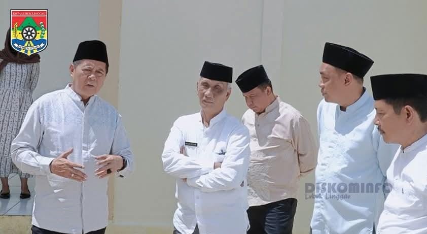 Wawako H Rustam Effendi dan Jajaran Tinjau Lokasi Lahan Taman Inflasi Kota Lubuk Linggau