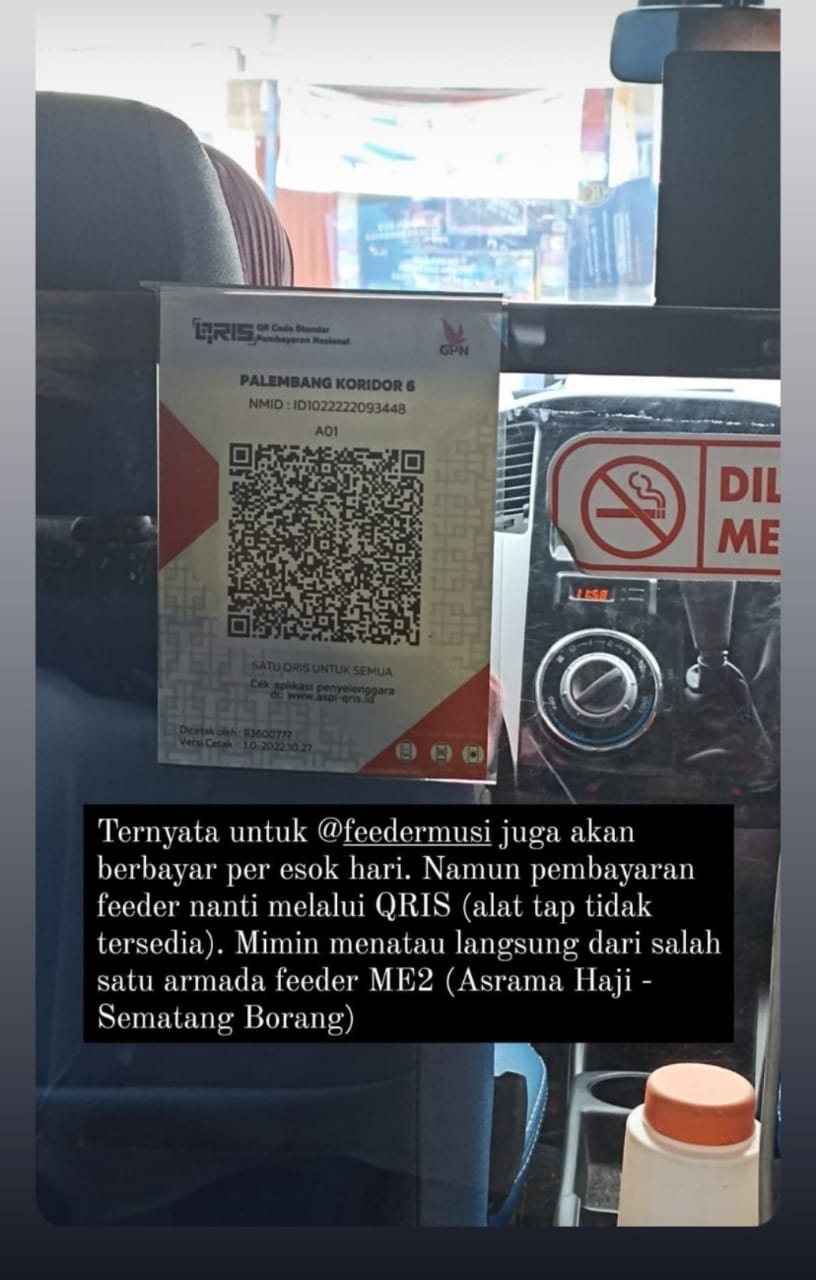 Tidak Berlaku Uang Tunai, Ini Metode Pembayaran Naik Feeder