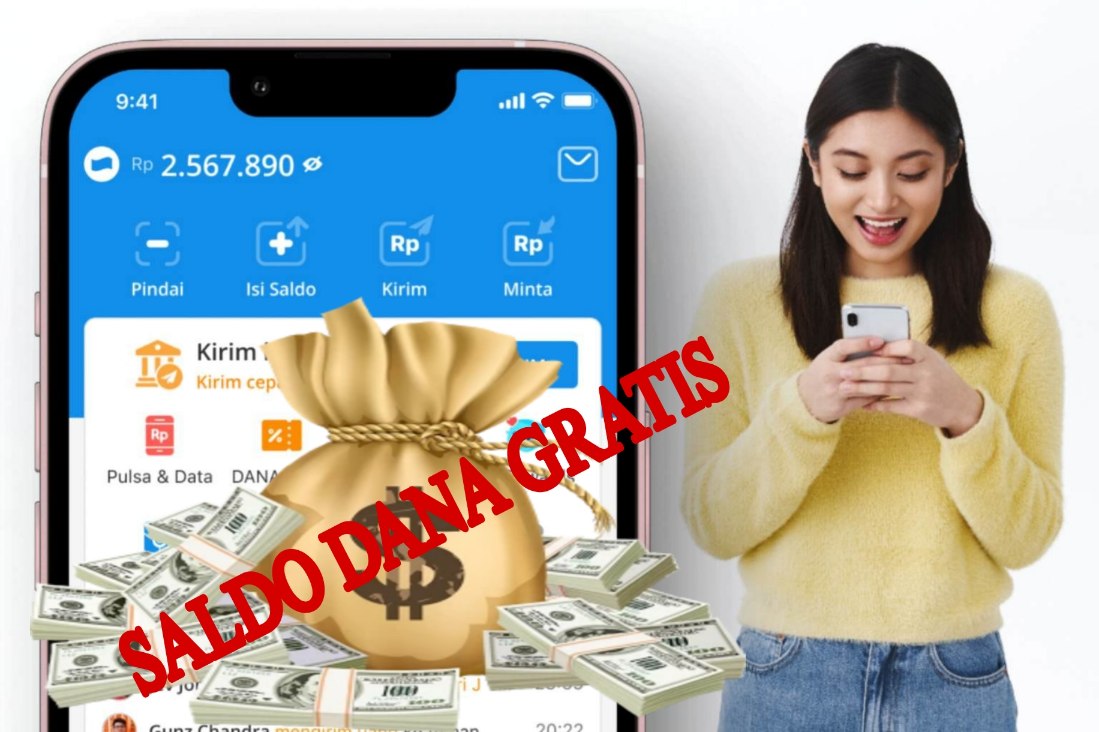 Khusus Dibulan April! DANA Bagi Saldo Rp500 Ribu Langsung Masuk Ke Akun kamu, KLIK SEGERA 
