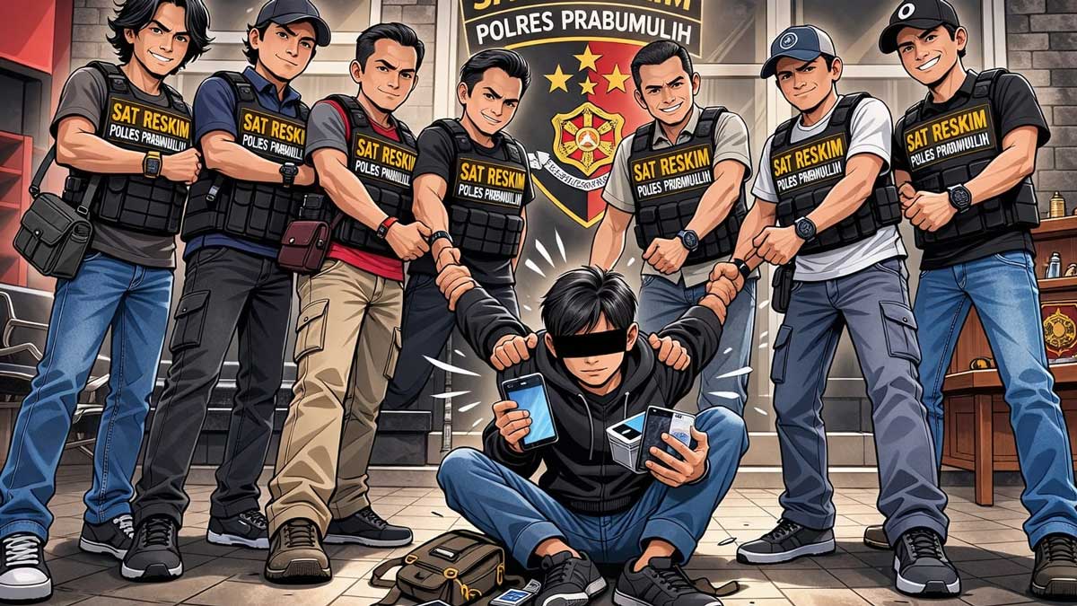 Waspada Modus Ganjal Jendela! Polres Prabumulih Ungkap Kasus Curat dalam Operasi Pekat Musi