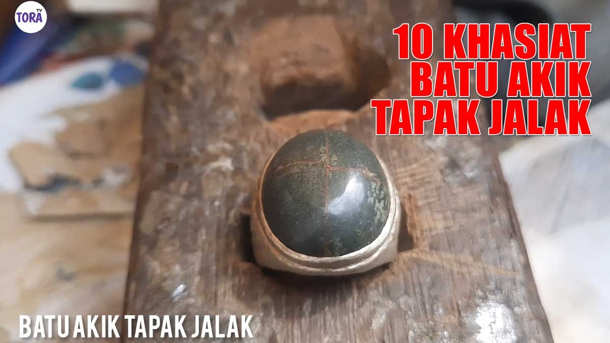 10 Khasiat Batu Akik Tapak Jalak, Bisa Dapat Istri Cantik Loh!