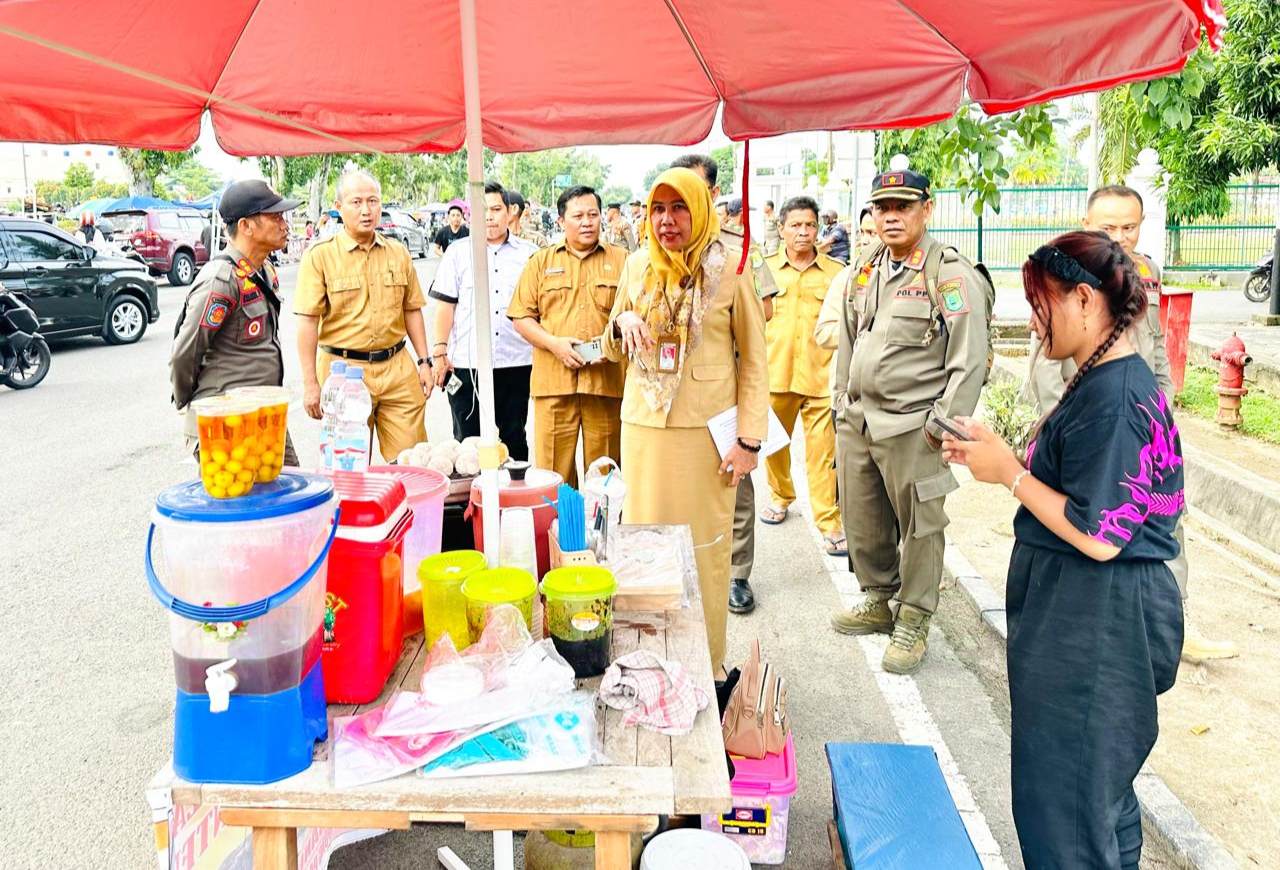 Datangi Pedagang Kuliner Depan Rumdin Bupati, Tim Gabungan Pemkab Muba Sampaikan 4 Poin Ini