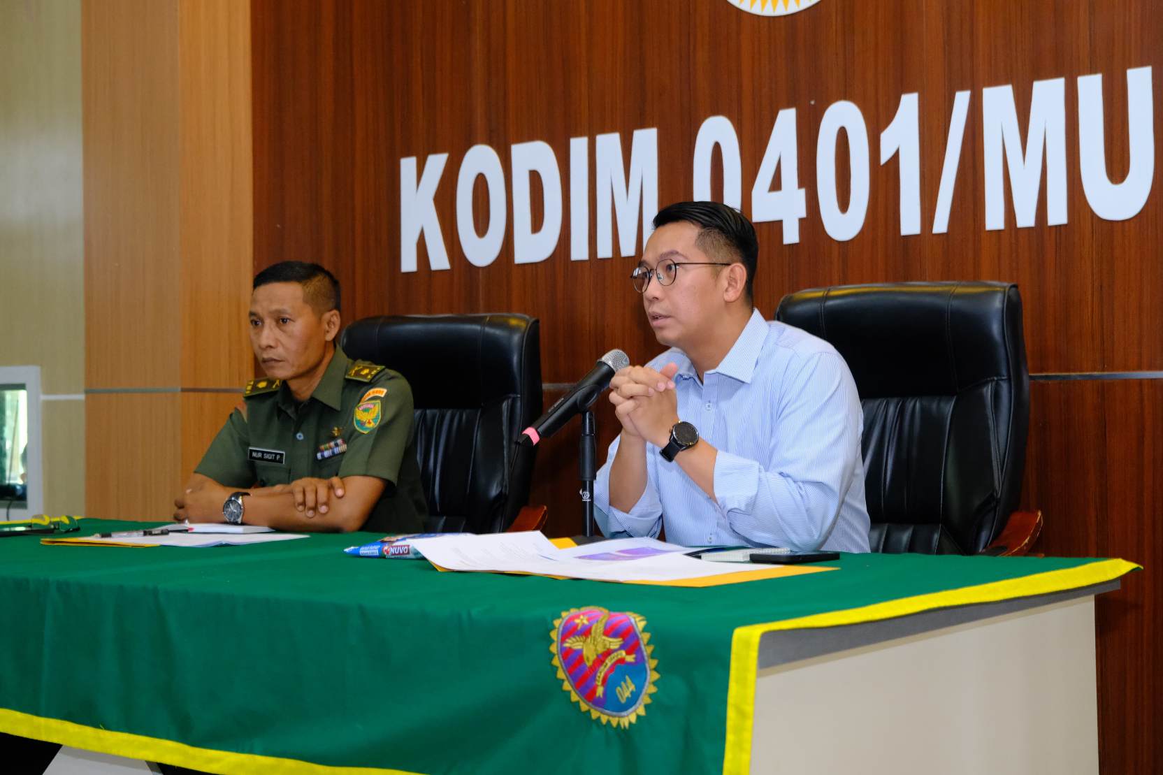 Dispopar Bersinergi dengan Kodim 0401/Muba untuk 2 Event Besar Bakal Digelar