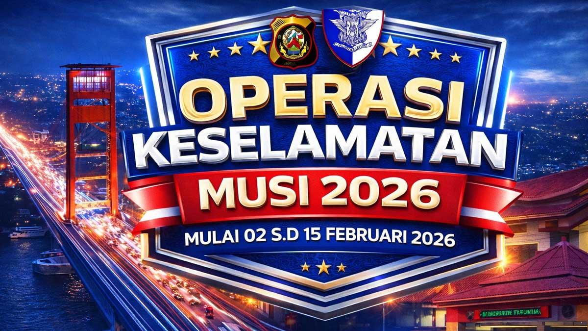 Keselamatan Nomor Satu! Simak Pesan Kasat Lantas Palembang dalam Operasi Musi 2026