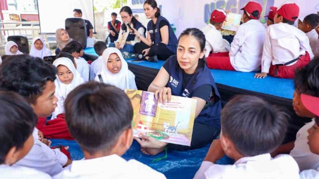 BRI Peduli Gaungkan Semangat Kemerdekaan Melalui Program Literasi Anak Negeri 