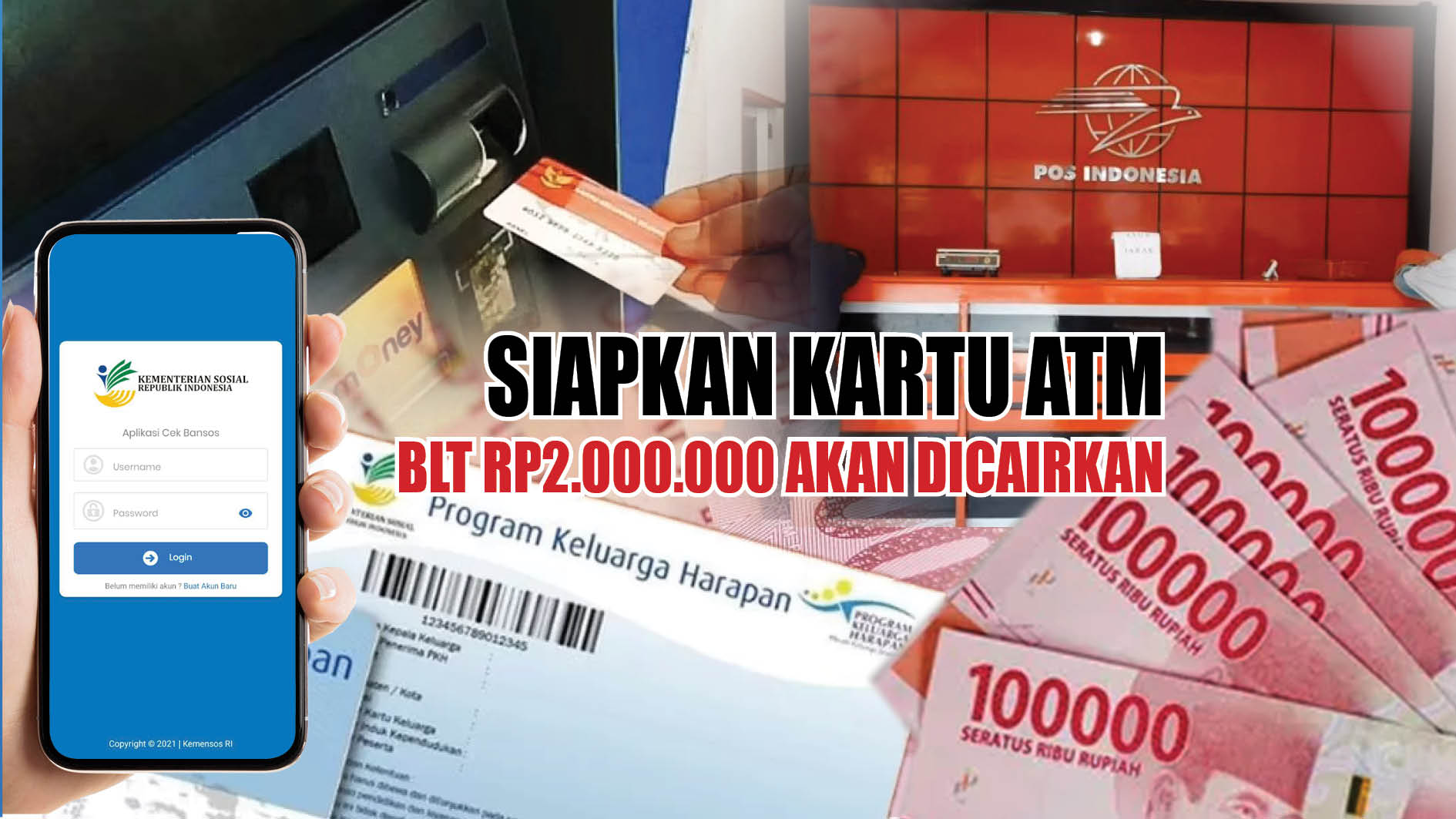 Siapkan Kartu ATM Anda, BLT Rp2.000.000 Akan Dicairkan pada September 2023