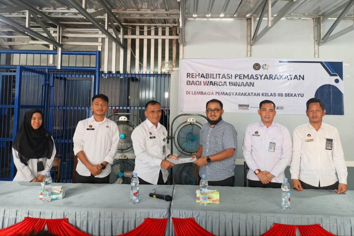 Lapas Sekayu Jalankan Program Rehabilitasi Pemasyarakatan Bagi Warga Binaan Kasus Narkoba