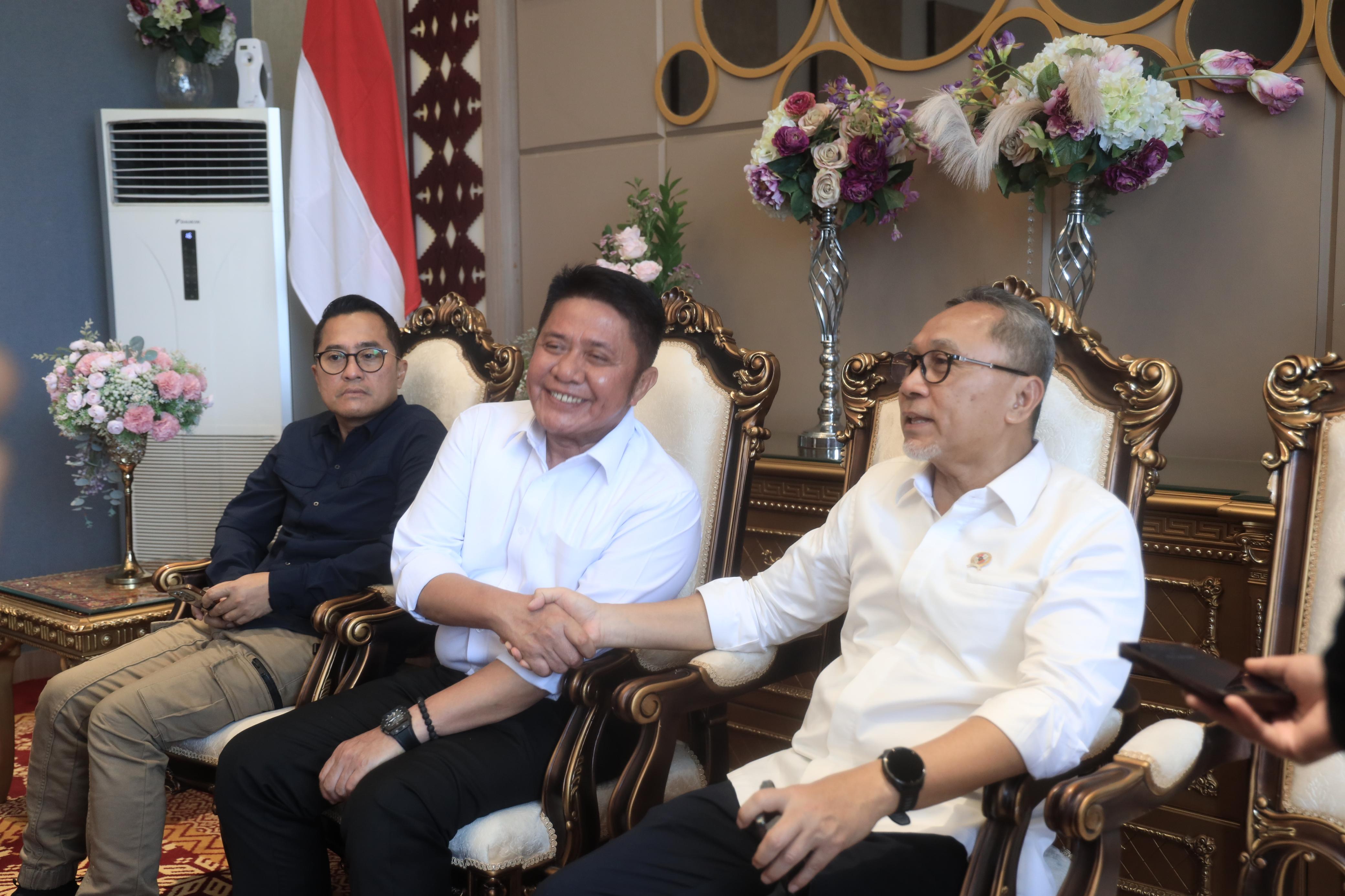 Herman Deru Bikin Menko Zulhas Takjub, Sulap Rawa Tempat Buaya Menjadi Sawah Produktif