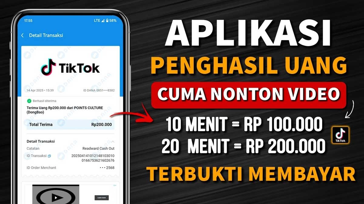 Duduk Manis Raup Gajian Rp900 Ribu dalam Sekejap, Cuma Pakai Aplikasi Penghasil Saldo DANA!