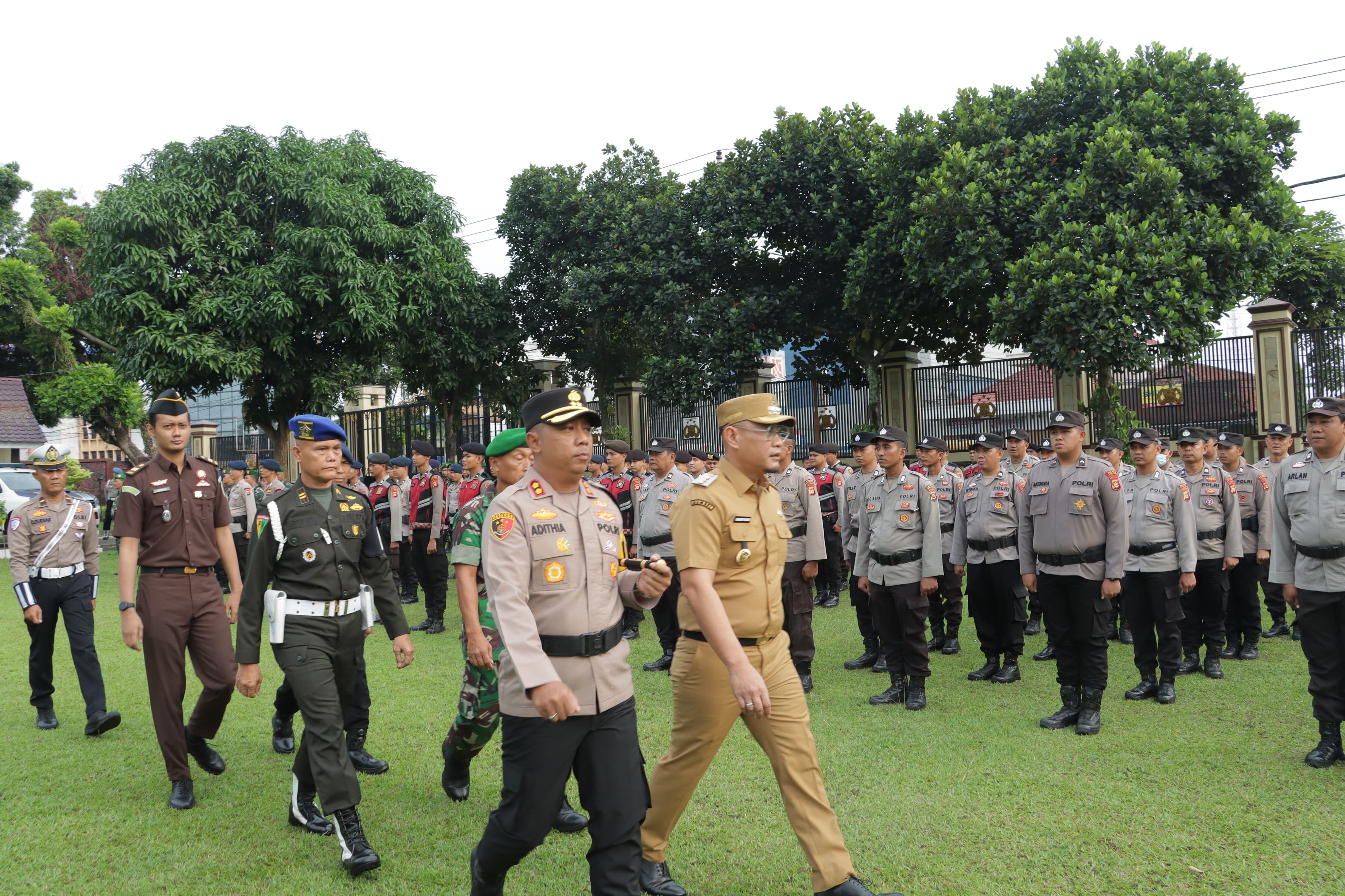 Polres Lubuk Linggau Gelar Apel Gelar Pasukan Operasi Patuh 2025