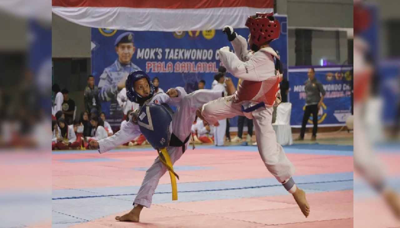  956 Peserta Ikuti Kejuaraan Mok's Taekwondo Championship Piala Danlanal Palembang, Ini Kategori yang Digelar