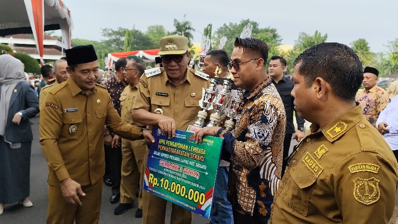 Peringatan Harkopnas ke-78, Koperasi Lapas Sekayu Dapat Penghargaan dari Bupati Muba