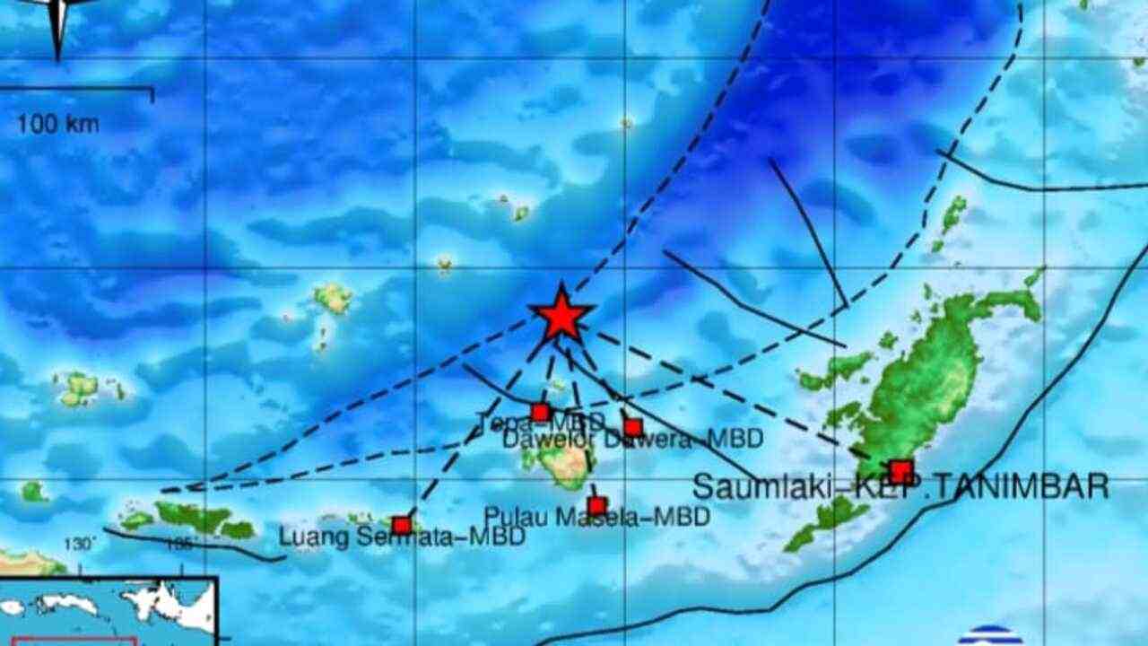 Gempa 4,8 Magnitudo Guncang Maluku Barat Daya, Ini Lokasinya