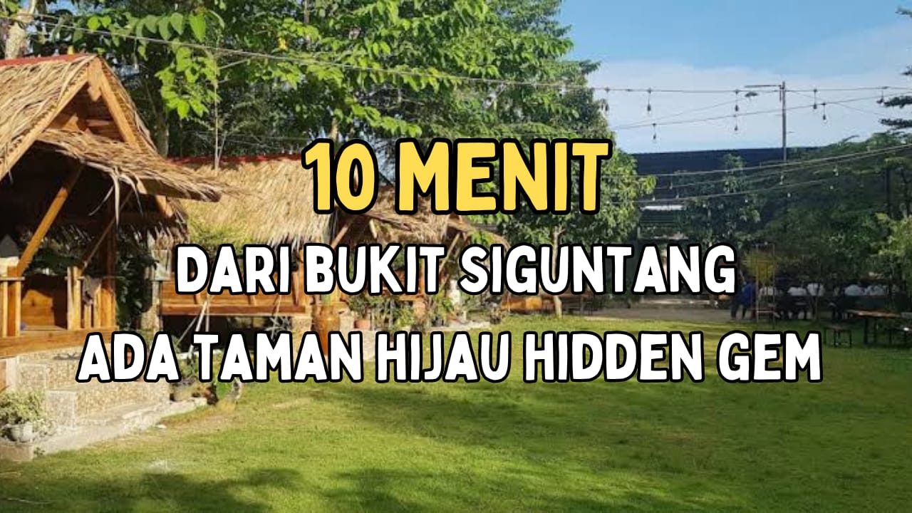 10 Menit dari Bukit Siguntang Palembang, Ada Taman Hidden Gem yang Cocok buat Self Healing