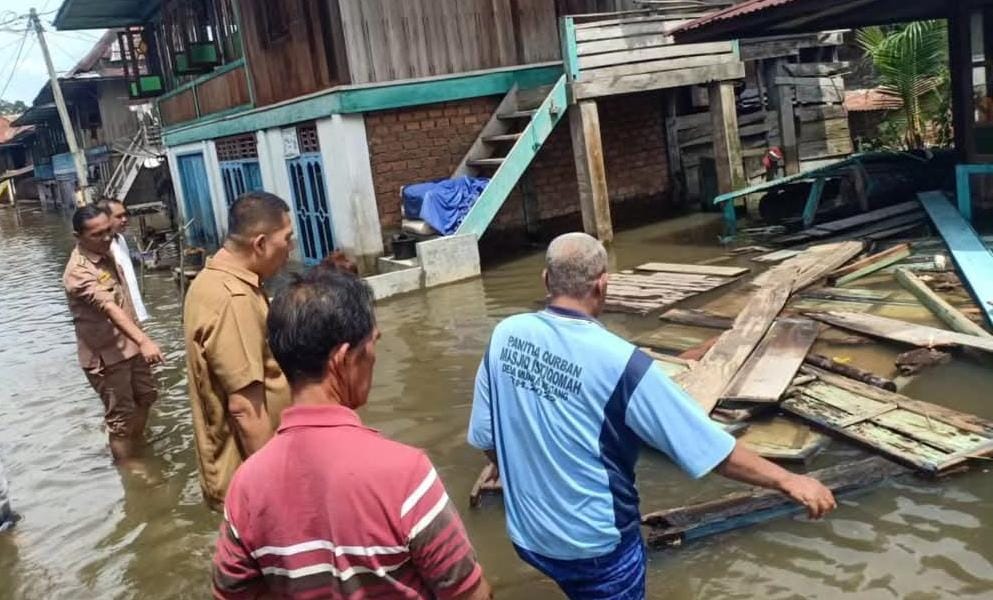 Pemkab Musi Rawas Gerak Cepat Tangani Banjir di Muara Megang