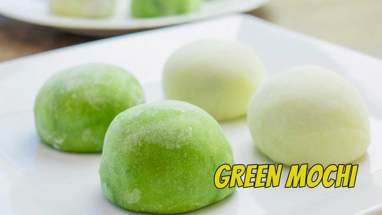 Kenyalnya Keterlaluan! Resep Simple Green Mochi yang Chewy Banget