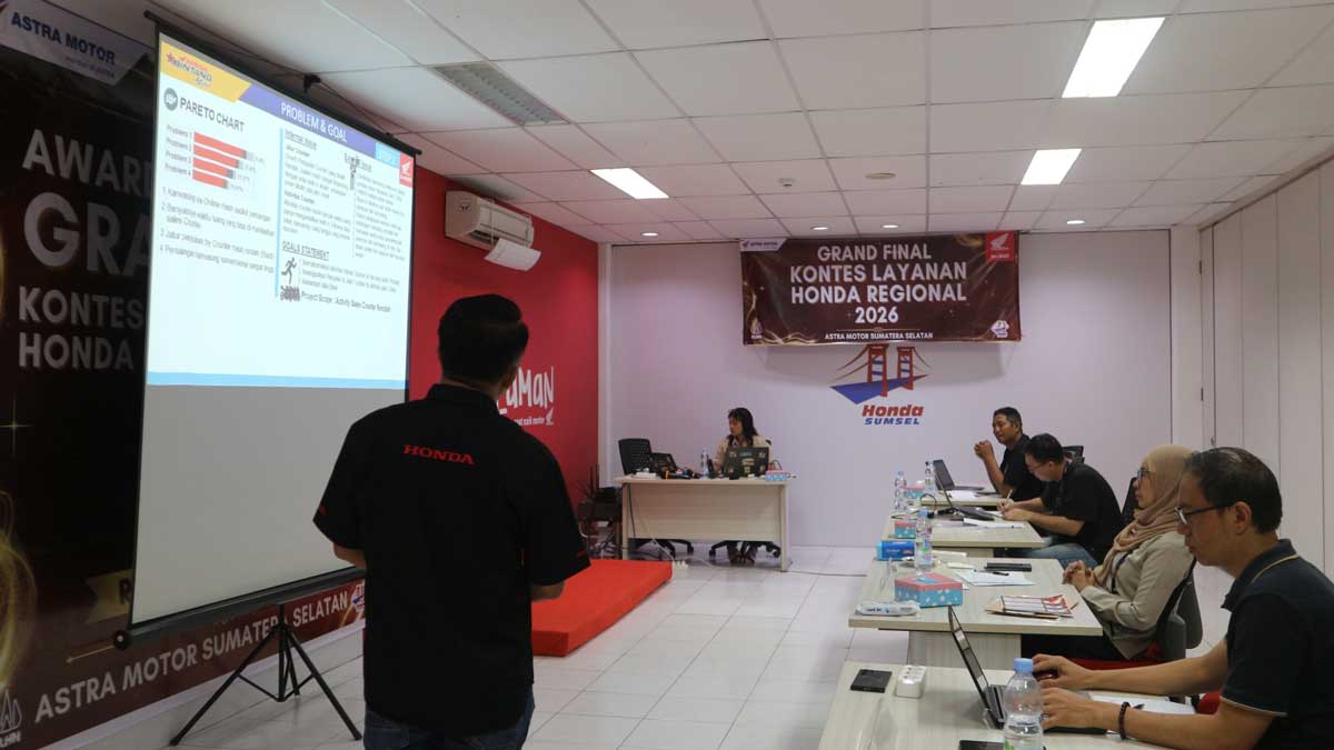 Pastikan Konsumen Puas, Astra Motor Sumsel Uji Kualitas Pelayanan Lewat Kontes Regional 2026