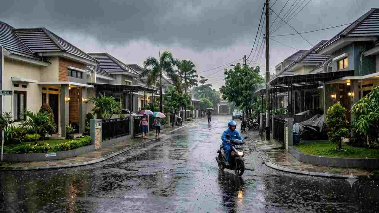 Prakiraan Cuaca Sumsel Hari Ini: Palembang hingga Pagar Alam Berpotensi Diguyur Hujan Ringan