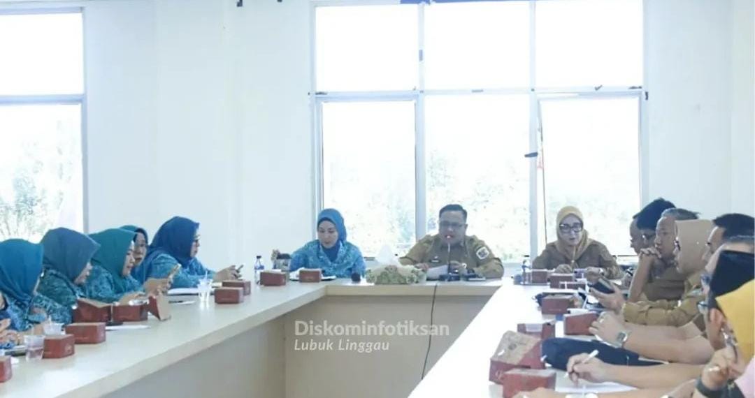 Sekda Lubuklinggau H Trisko Defriyansa Pimpin Rapat Persiapan Penilaian Lomba PKK Tingkat Provinsi