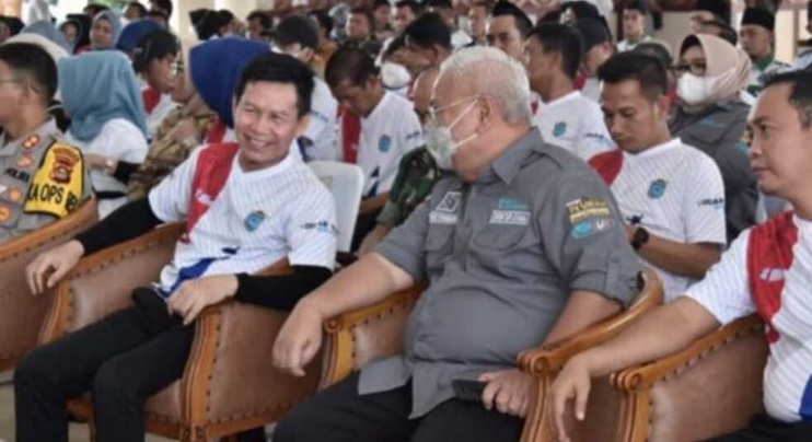 Ketua dan Wakil Ketua DPRD Ogan Ilir Hadiri Pelantikan Pengurus Persatuan Olahraga Berkuda Seluruh Indonesia