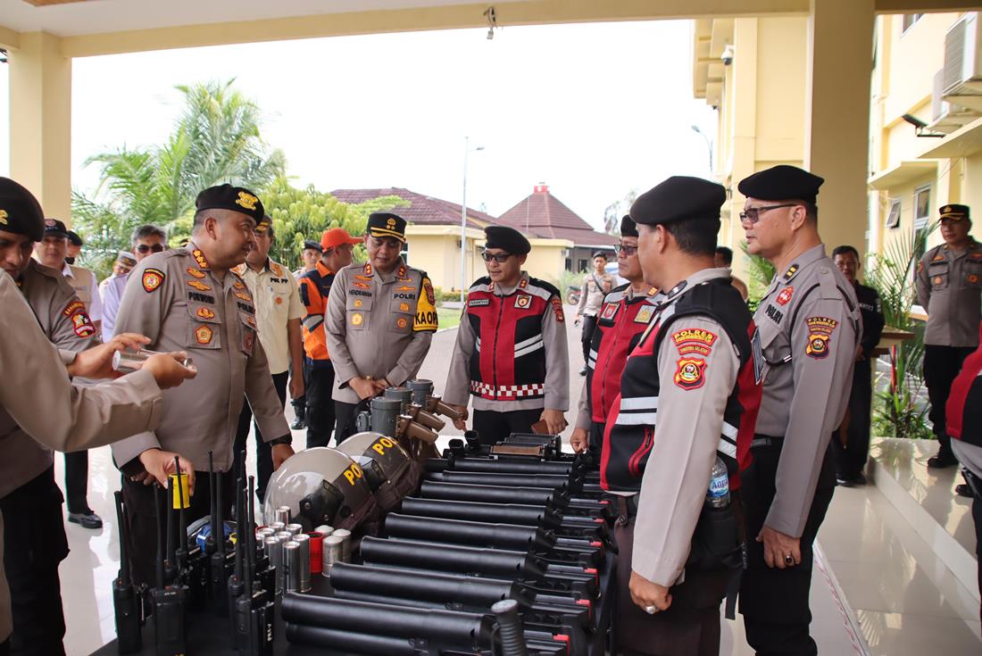 Koorsabhara Baharkam Polri Kunjungi Polres OKI, Ini Tujuannya