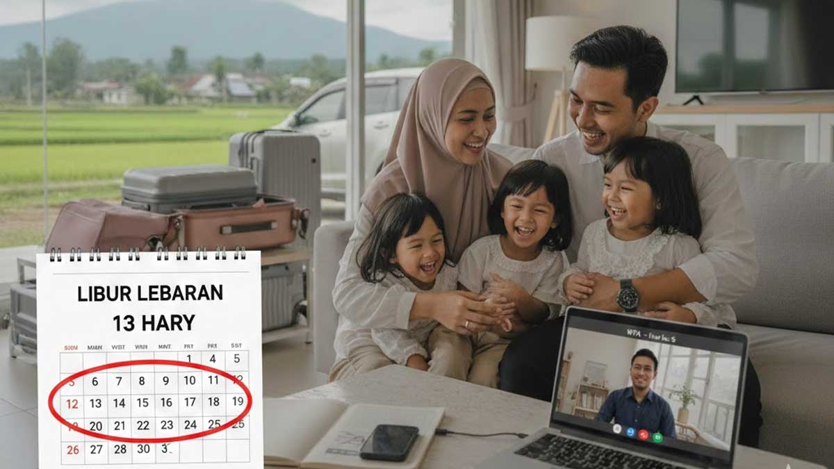 Resmi! Libur Lebaran 2026 Bisa Sampai 13 Hari, Pemerintah Terapkan Skema WFA untuk Dukung Mudik Lebih Lancar