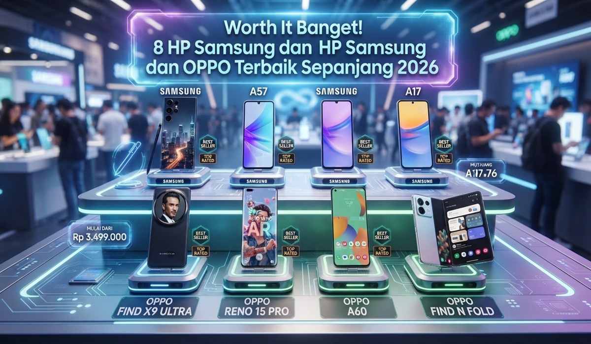 Worth It Banget! 8 HP Samsung dan OPPO Terbaik Sepanjang 2026