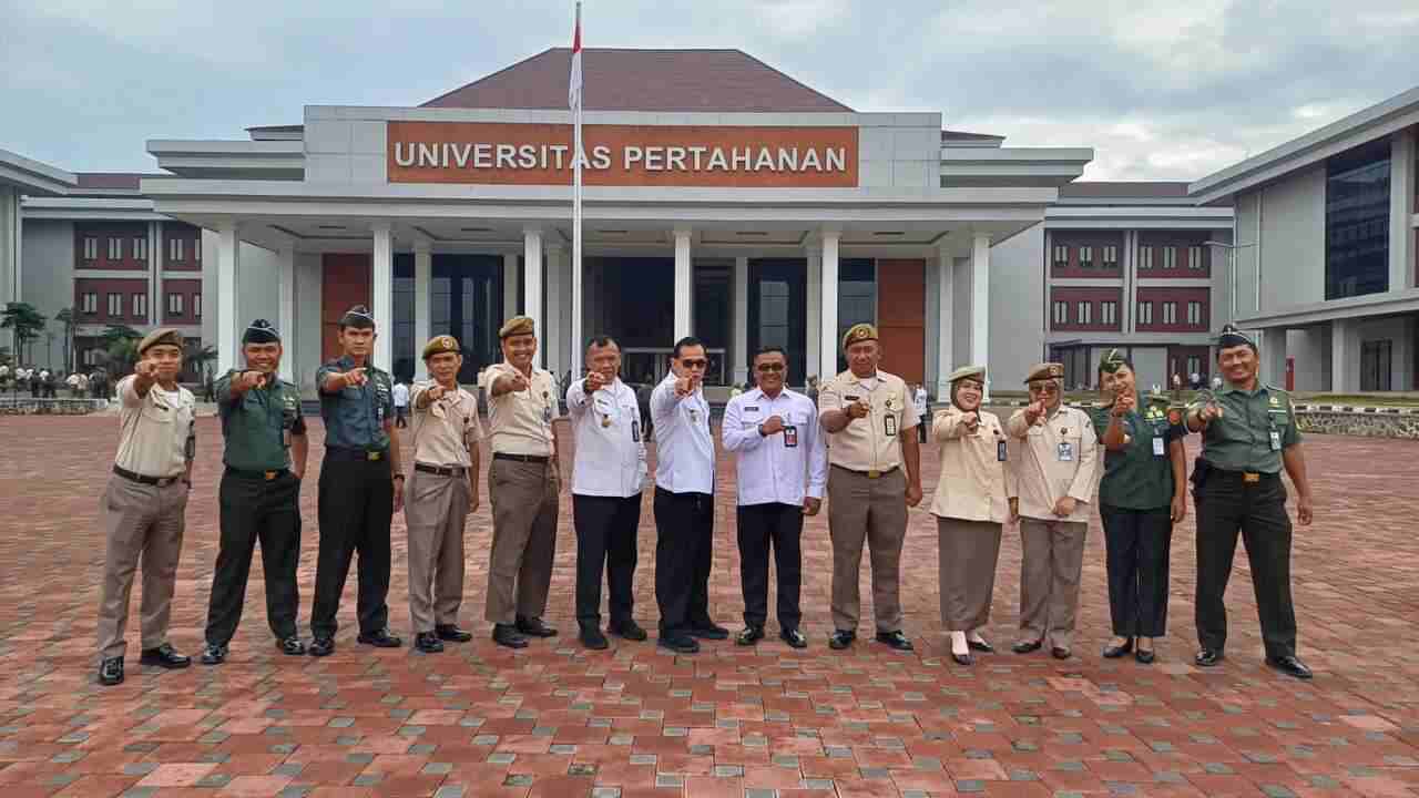 Solid dan Kompak! Kebersamaan Staf LPPM Unhan RI Jadi Motor Kinerja Positif