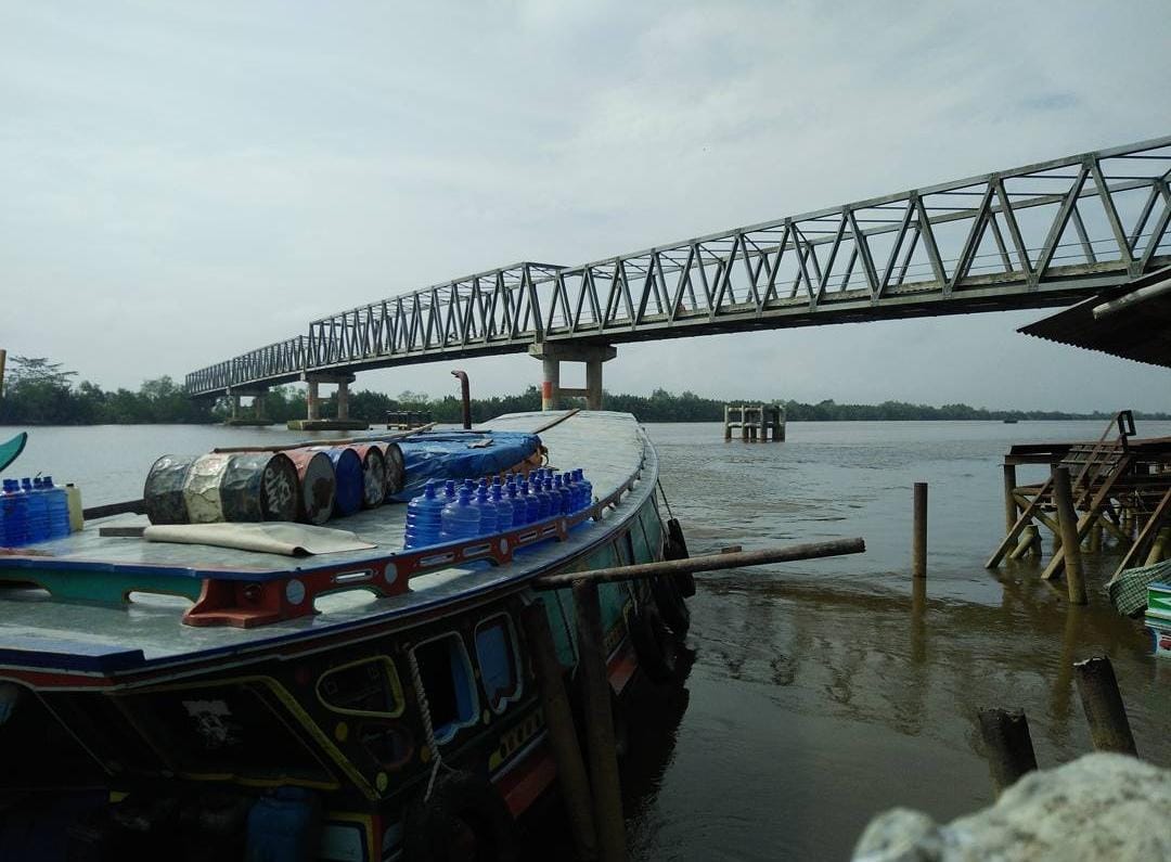 5 Jam dari Jembatan Ampera, Ini Jembatan Terpanjang di Daerah Perairan Kabupaten Muba, Cek Lokasinya