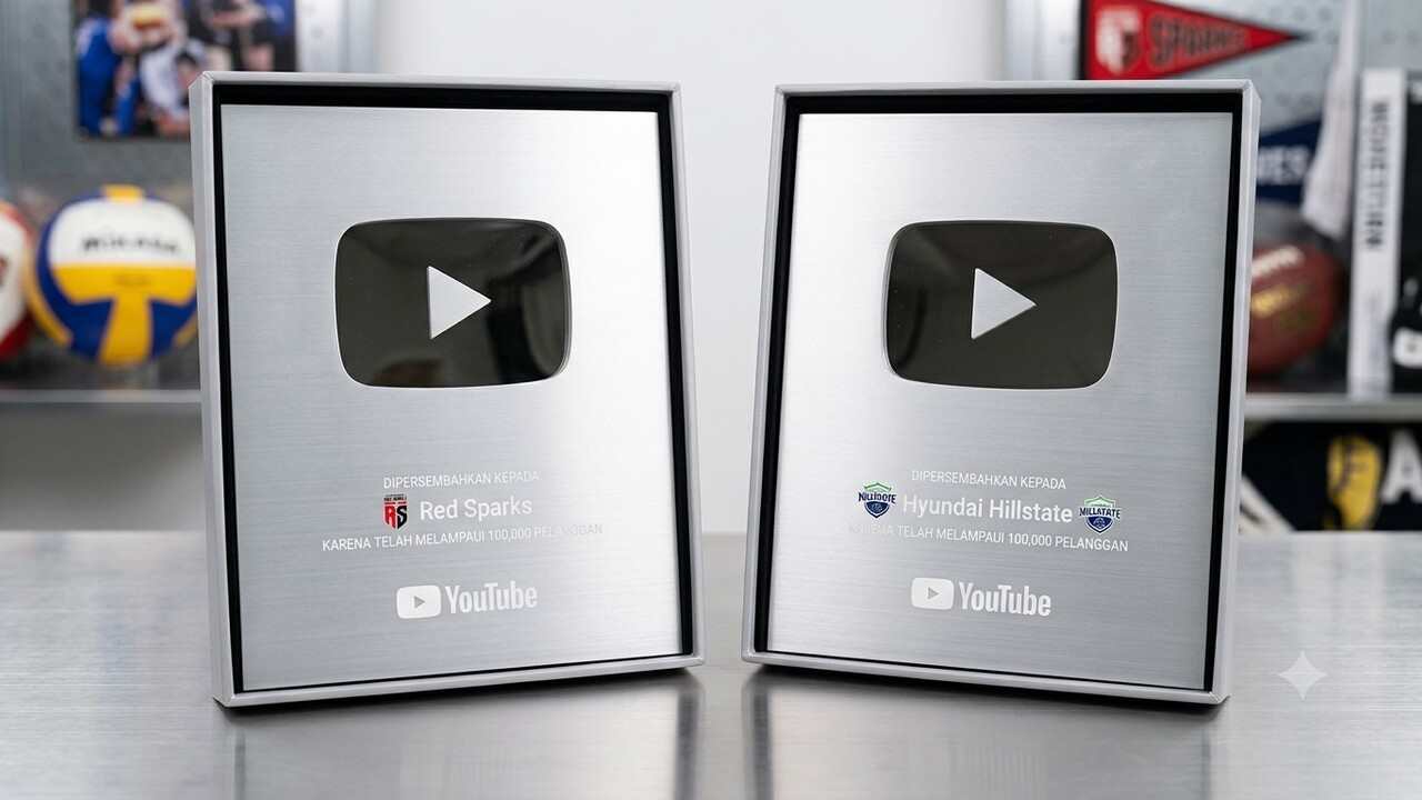 Efek Megawati Hangestri: Subscriber Meledak! 2 Klub Voli Korea Raih Silver Button YouTube