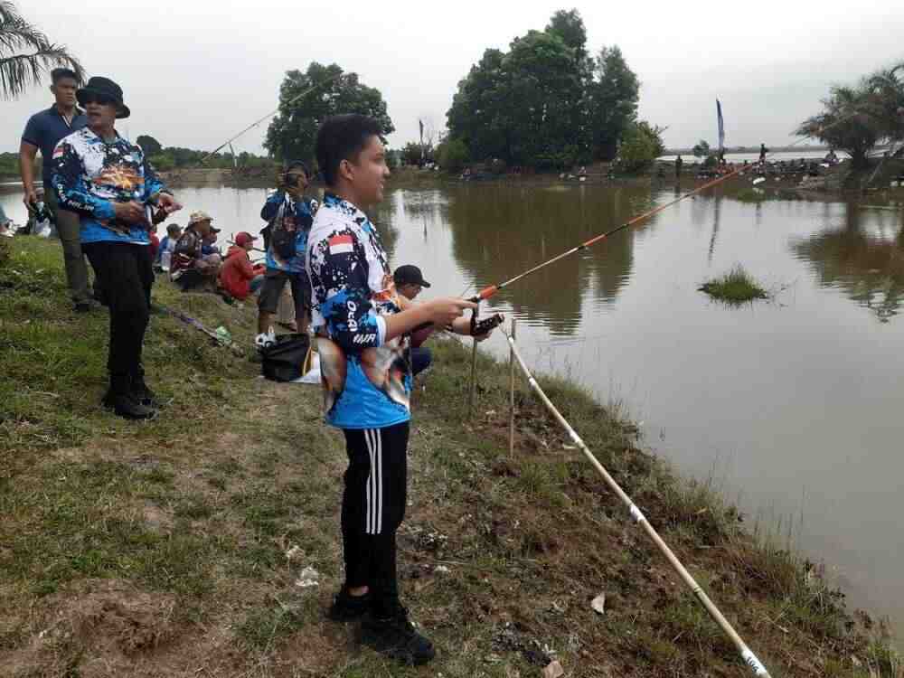  700 Pemancing di OI Rebutkan Hadiah Utama Sepeda Motor