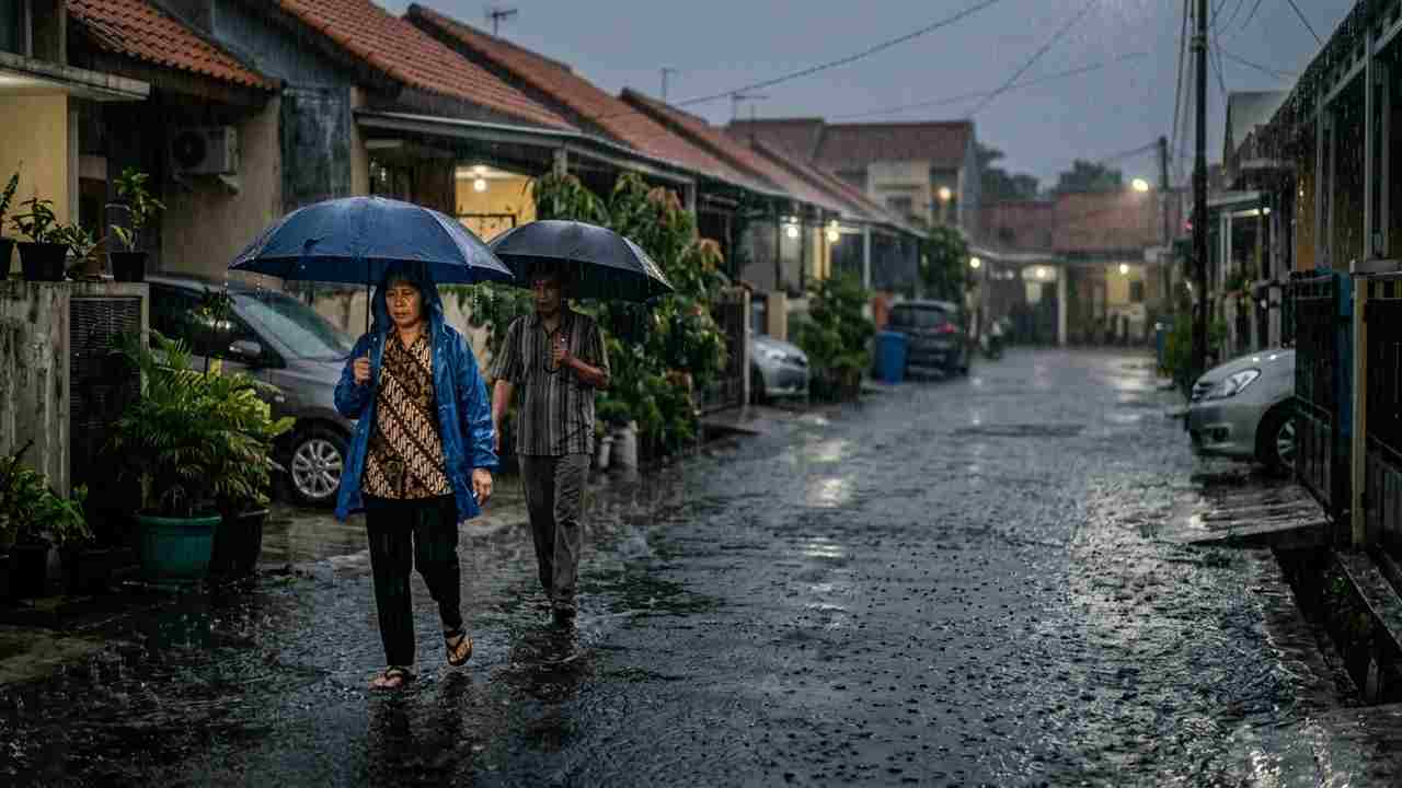 8 Daerah Sumsel Diprediksi Hujan Hari Ini, Palembang Masih Diselimuti Udara Kabur