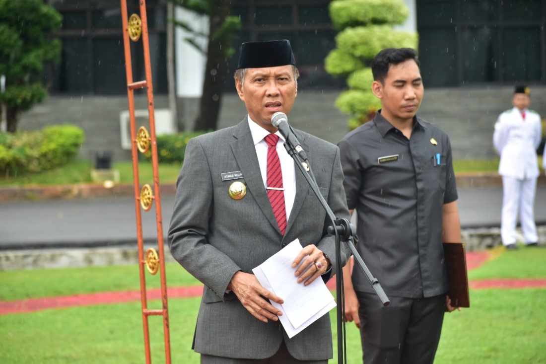 Hari KORPRI, Pj Bupati OKI Sampaikan Pesan Presiden Ini ke Anggota KORPRI dan PGRI