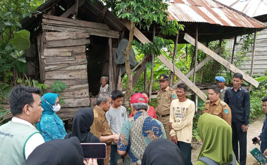 Bupati Panca Akan Bedah Rumah Samina, Wabup Ardani dan Baznas Turun ke Lokasi
